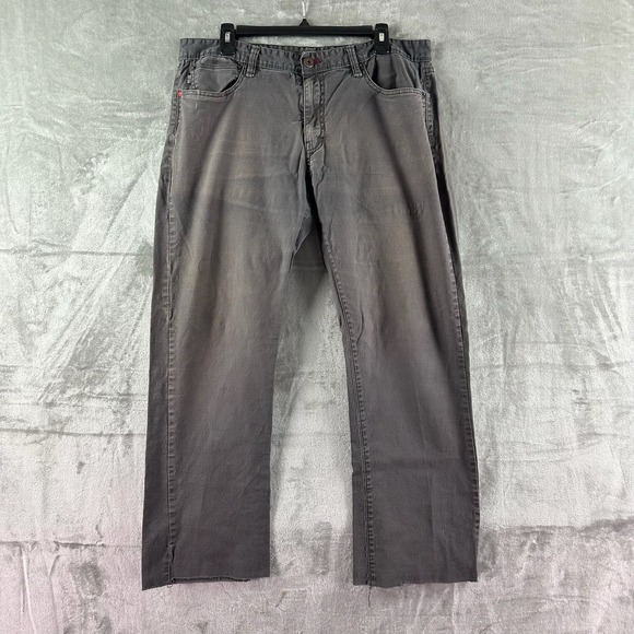 Zoo York Jeans Men's 36x29 Gray Straight Leg Stretch - Picture 1 of 8